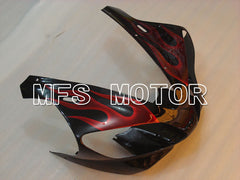 Yamaha YZF-R1 2000-2001 Injection ABS Fairing - Flame - Black Red - MFS3267 - Fairings Kit