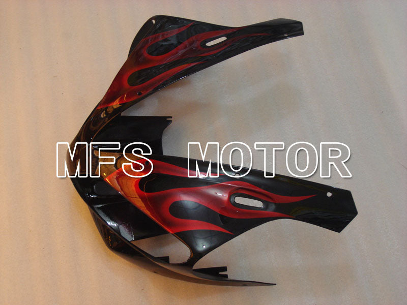 Yamaha YZF-R1 2000-2001 Injection ABS Fairing - Flame - Black Red - MFS3267 - Fairings Kit