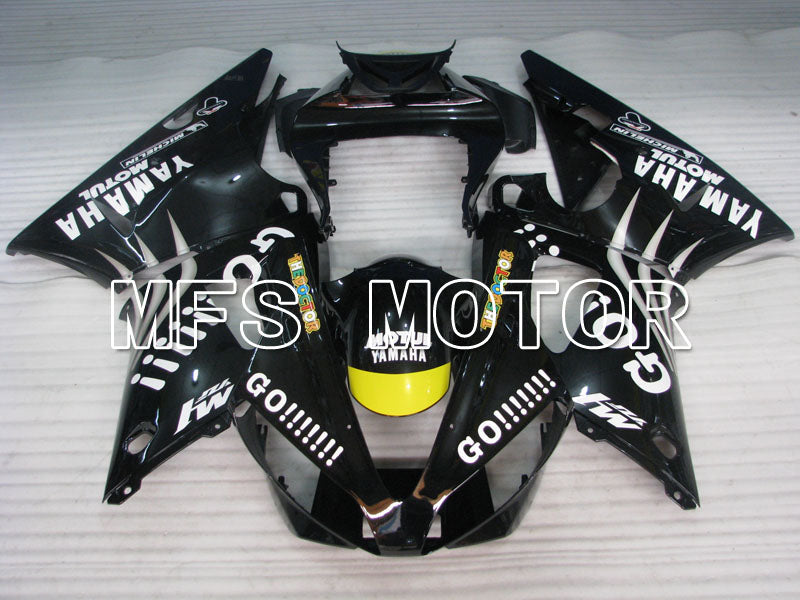 Yamaha YZF-R1 2000-2001 Injection ABS Fairing - GO!!!!!!! - Black - MFS3269 - Fairings Kit