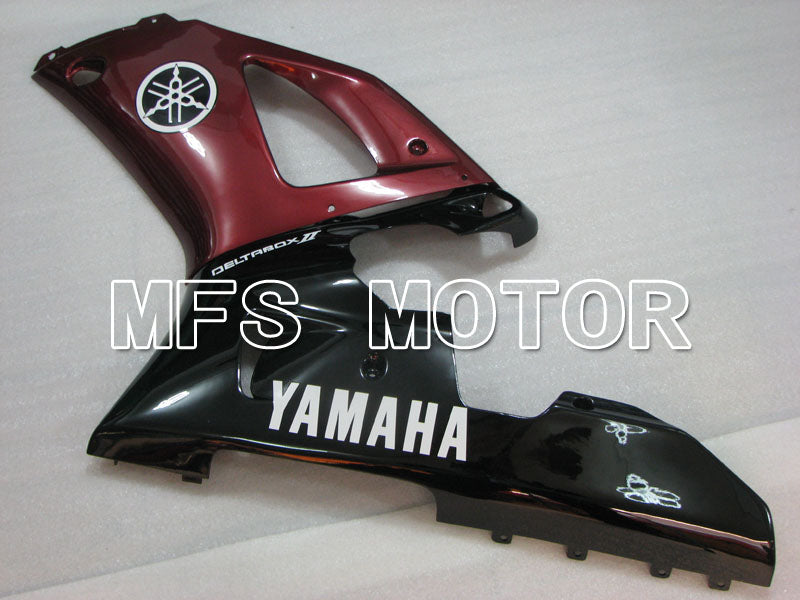 Yamaha YZF-R1 2000-2001 Injection ABS Fairing - Factory Style - Black Red - MFS3280 - Fairings Kit