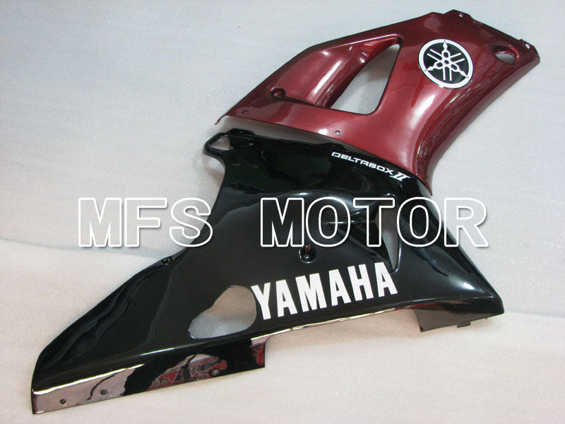 Yamaha YZF-R1 2000-2001 Injection ABS Fairing - Factory Style - Black Red - MFS3280 - Fairings Kit