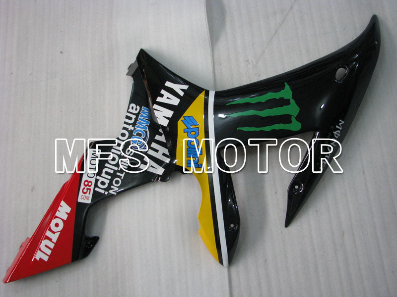 Yamaha YZF-R1 2002-2003 Injection ABS Fairing - Monster - Black Yellow - MFS3299 - Fairings Kit