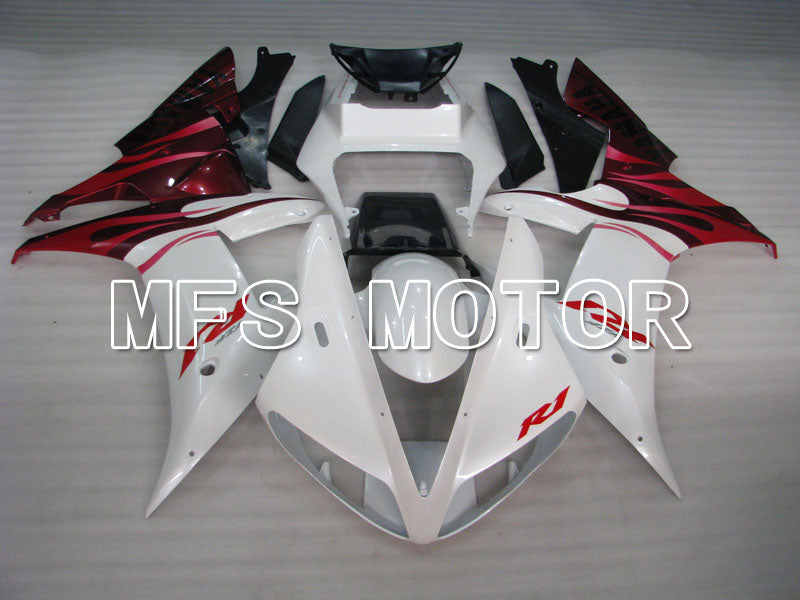 Yamaha YZF-R1 2002-2003 Injection ABS Fairing - Factory Style - Red White - MFS3305 - Fairings Kit