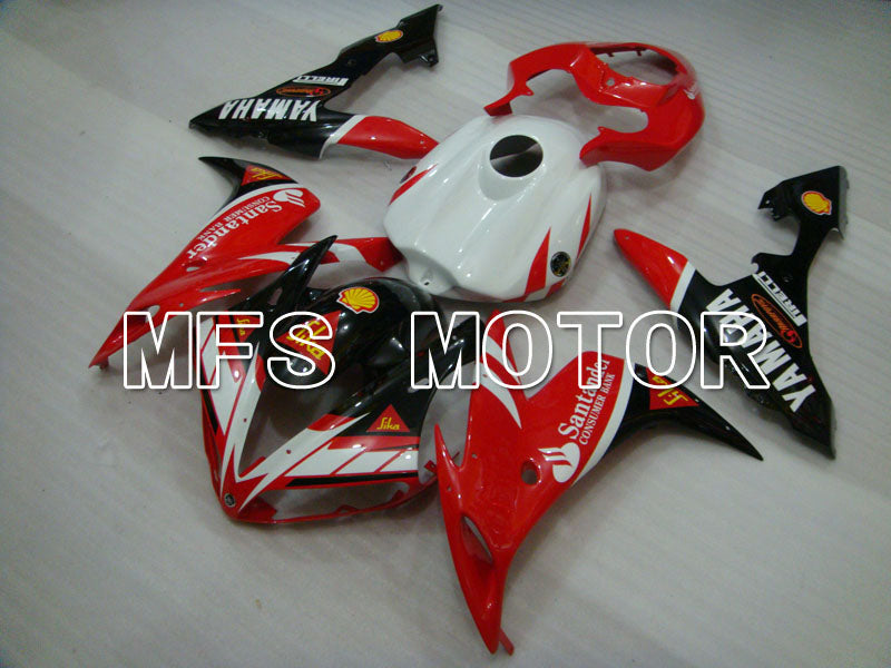 Yamaha YZF-R1 2004-2006 Injection ABS Fairing - Santander - Red White - MFS3327 - Fairings Kit