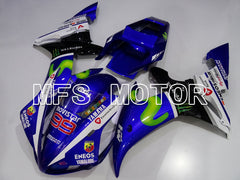Yamaha YZF-R1 2002-2003 Injection ABS Fairing - Movistar - Blue - MFS3348 - Fairings Kit