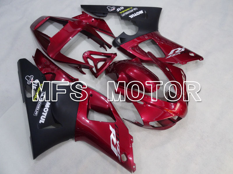 Yamaha YZF-R1 1998-1999 Injection ABS Fairing - Factory Style - Black Red wine color - MFS3394 - Fairings Kit