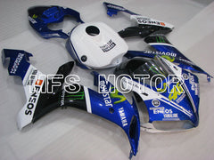 Yamaha YZF-R1 2004-2006 Injection ABS Fairing - Monster - Black White Blue - MFS3429 - Fairings Kit