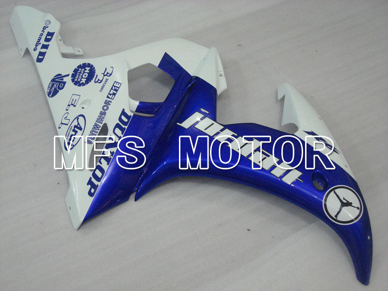 Yamaha YZF-R6 2003-2004 Injection ABS Fairing - Jordan - Blue White - MFS3495 - Fairings Kit