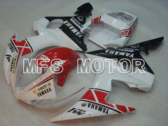 Yamaha YZF-R6 2003-2004 Injection ABS Fairing - MOTUL - White Black - MFS3497 - Fairings Kit