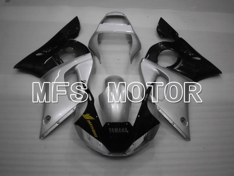 Yamaha YZF-R6 1998-2002 Injection ABS Fairing - Factory Style - Black Silver - MFS3498 - Fairings Kit