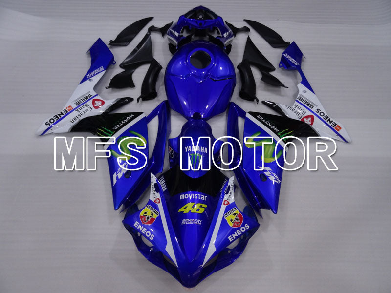 Yamaha YZF-R1 2007-2008 Injection ABS Fairing - Monster - Blue - MFS3510 - Fairings Kit
