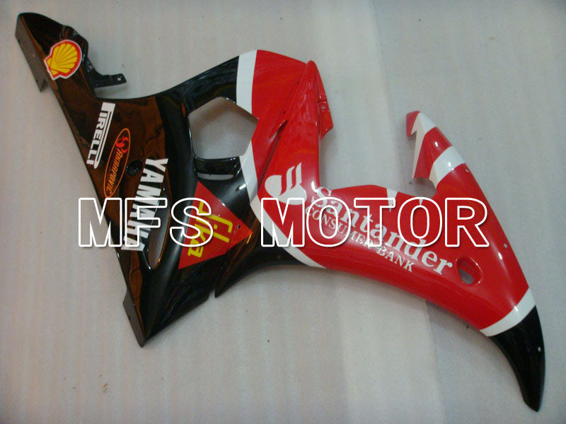 Yamaha YZF-R6 2003-2004 Injection ABS Fairing - Santander - Red Black - MFS3518 - Fairings Kit