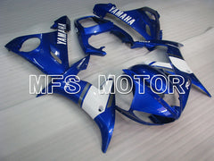 Yamaha YZF-R6 2003-2004 Injection ABS Fairing - Factory Style - Blue White - MFS3528 - Fairings Kit