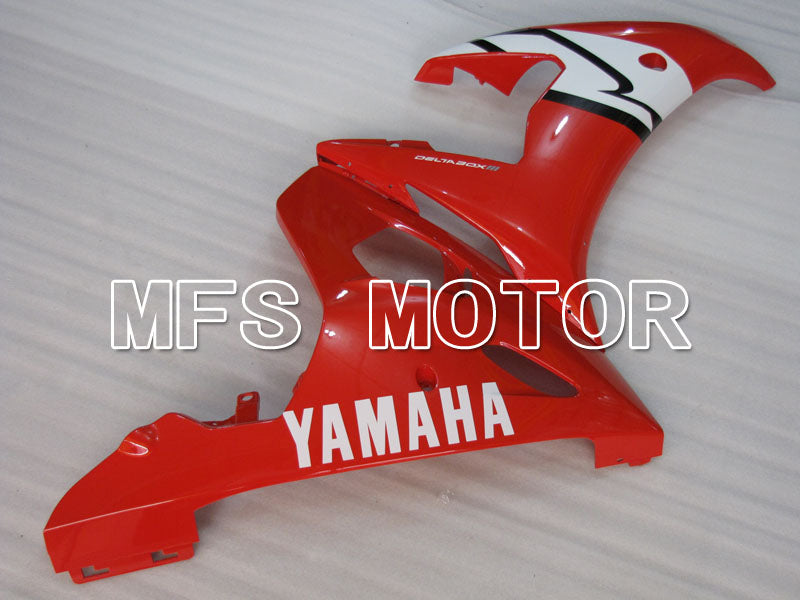 Yamaha YZF-R6 2003-2004 Injection ABS Fairing - Factory Style - Red White - MFS3579 - Fairings Kit