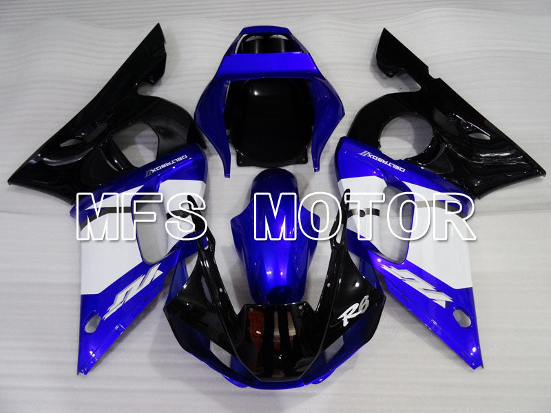 Yamaha YZF-R6 1998-2002 Injection ABS Fairing - Factory Style - Blue White - MFS3581 - Fairings Kit