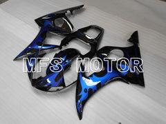 Yamaha YZF-R6 2005 Injection ABS Fairing - Factory Style - Blue Black - MFS3587 - Fairings Kit