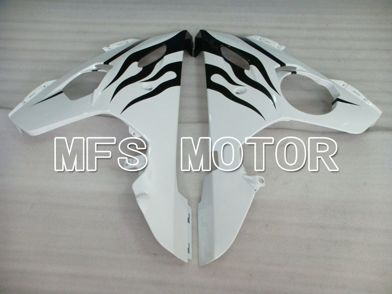 Yamaha YZF-R6 2005 Injection ABS Fairing - Flame - White Black - MFS3601 - Fairings Kit