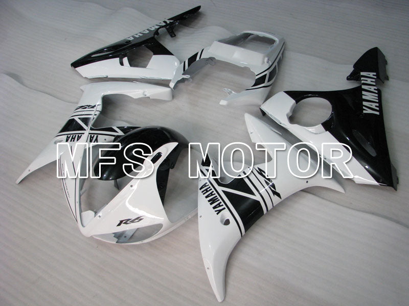 Yamaha YZF-R6 2003-2004 Injection ABS Fairing - Factory Style - White Black - MFS3602 - Fairings Kit