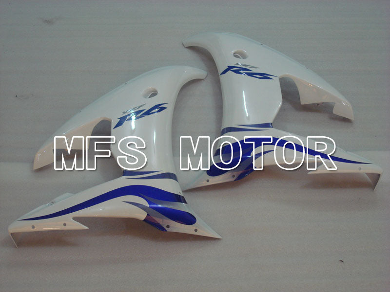 Yamaha YZF-R6 2003-2004 Injection ABS Fairing - Factory Style - Blue White - MFS3621 - Fairings Kit