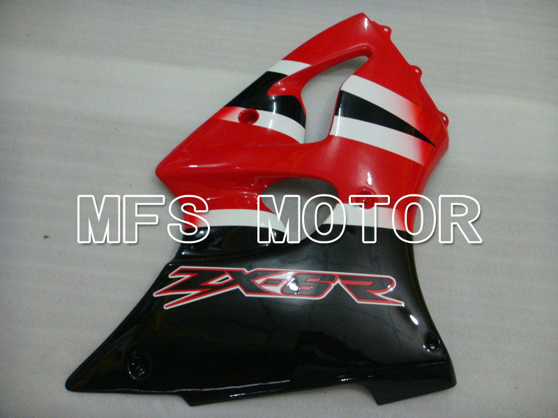 Kawasaki NINJA ZX6R 2000-2002 Injection ABS Fairing - Factory Style - Black Red - MFS3623 - Fairings Kit
