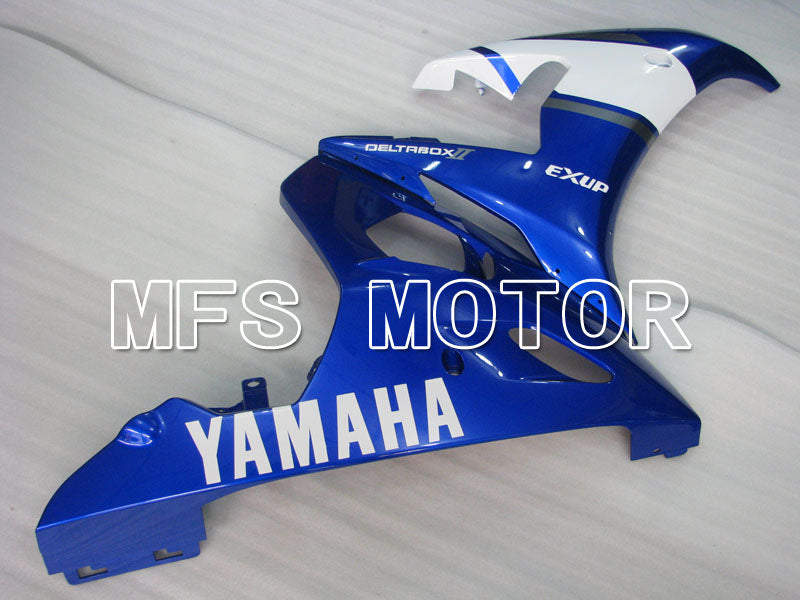 Yamaha YZF-R6 2005 Injection ABS Fairing - Factory Style - Blue White - MFS3659 - Fairings Kit