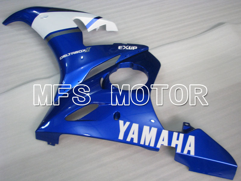 Yamaha YZF-R6 2005 Injection ABS Fairing - Factory Style - Blue White - MFS3659 - Fairings Kit