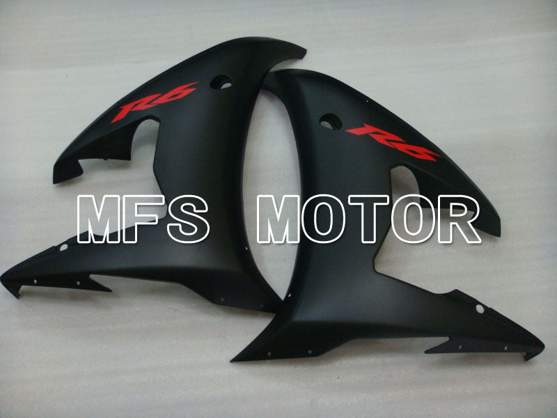 Yamaha YZF-R6 2003-2004 Injection ABS Fairing - Factory Style - Matte Black - MFS3666 - Fairings Kit
