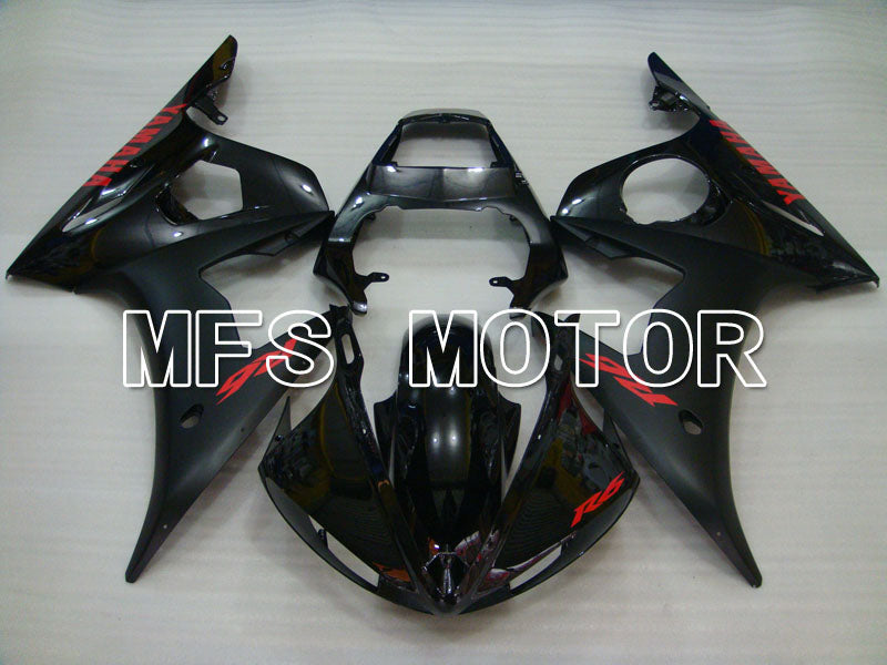Yamaha YZF-R6 2003-2004 Injection ABS Fairing - Factory Style - Matte Black - MFS3666 - Fairings Kit