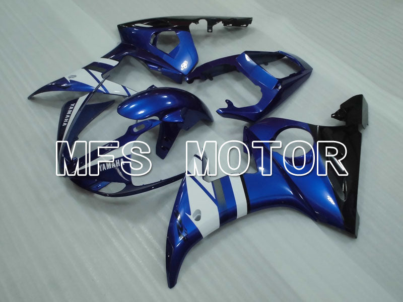 Yamaha YZF-R6 2005 Injection ABS Fairing - Factory Style - Blue White - MFS3700 - Fairings Kit