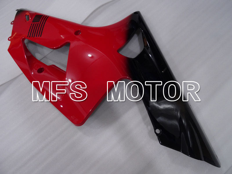 Kawasaki NINJA ZX6R 2003-2004 Injection ABS Fairing - Factory Style - Black Red - MFS3727 - Fairings Kit