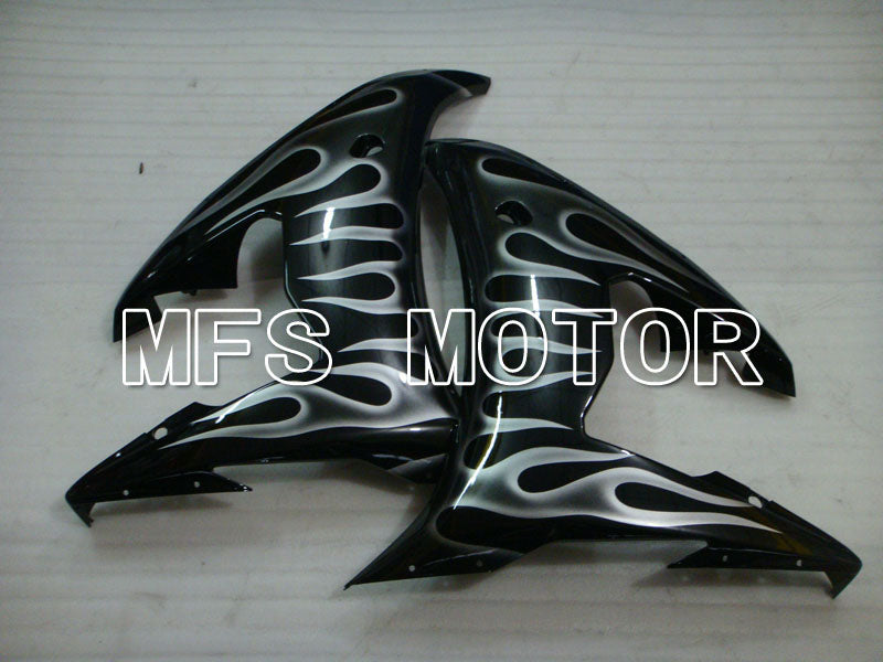 Yamaha YZF-R6 2005 Injection ABS Fairing - Flame - Black Gray - MFS3744 - Fairings Kit