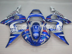 Yamaha YZF-R6 2005 Injection ABS Fairing - FIAT - Blue White - MFS3761 - Fairings Kit
