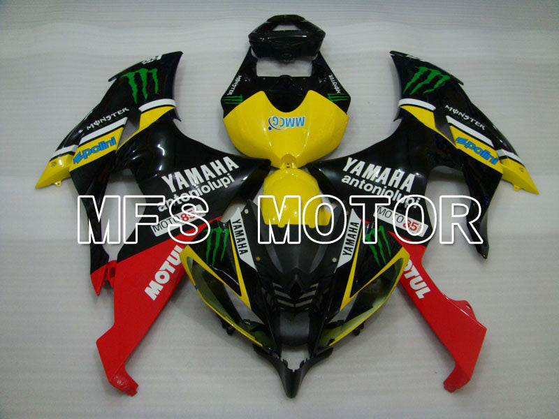 Yamaha YZF-R6 2008-2016 Injection ABS Fairing - Monster - Yellow Black - MFS3821 - Fairings Kit