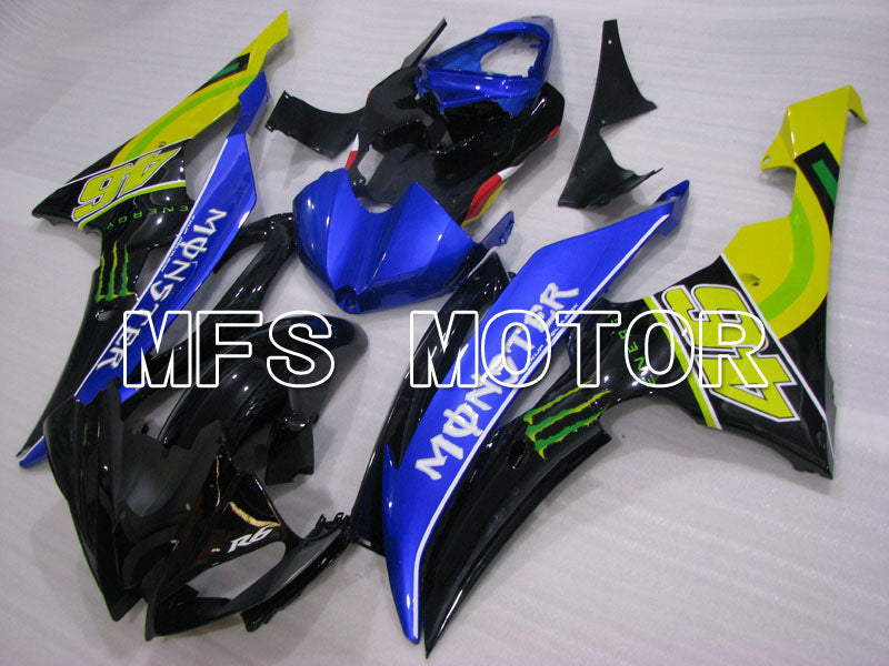 Yamaha YZF-R6 2008-2016 Injection ABS Fairing - Monster - Blue Black - MFS3864 - Fairings Kit