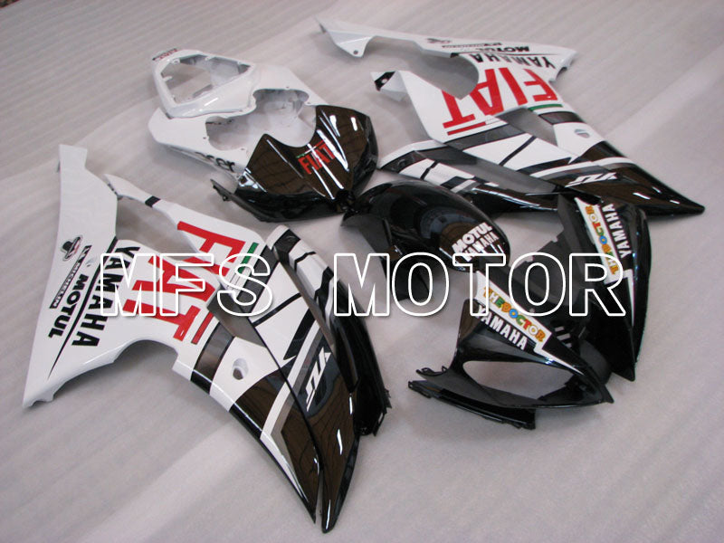 Yamaha YZF-R6 2008-2016 Injection ABS Fairing - FIAT - White Black - MFS3901 - Fairings Kit