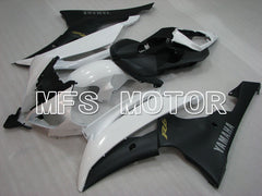 Yamaha YZF-R6 2008-2016 Injection ABS Fairing - Factory Style - Matte Black White - MFS3906 - Fairings Kit