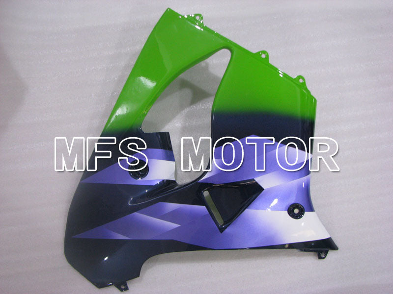 Kawasaki NINJA ZX9R 1998-1999 ABS Fairing - Factory Style - Purple Green Black - MFS3926 - Fairings Kit