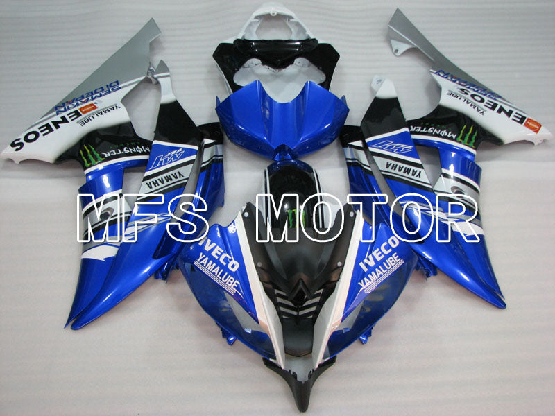 Yamaha YZF-R6 2008-2016 Injection ABS Fairing - Monster - Blue Black - MFS3931 - Fairings Kit