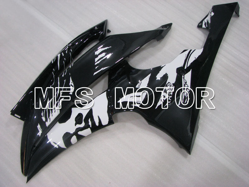 Yamaha YZF-R6 2008-2016 Injection ABS Fairing - Factory Style - Black White - MFS3938 - Fairings Kit