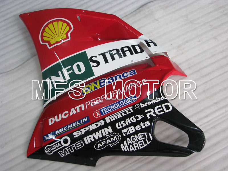 Ducati 748 / 998 / 996 1994-2002 Injection ABS Fairing - INFO STRADA - Red - MFS3962 - Fairings Kit