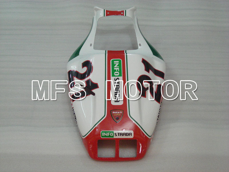 Ducati 748 / 998 / 996 1994-2002 Injection ABS Fairing - INFO STRADA - Red - MFS3972 - Fairings Kit