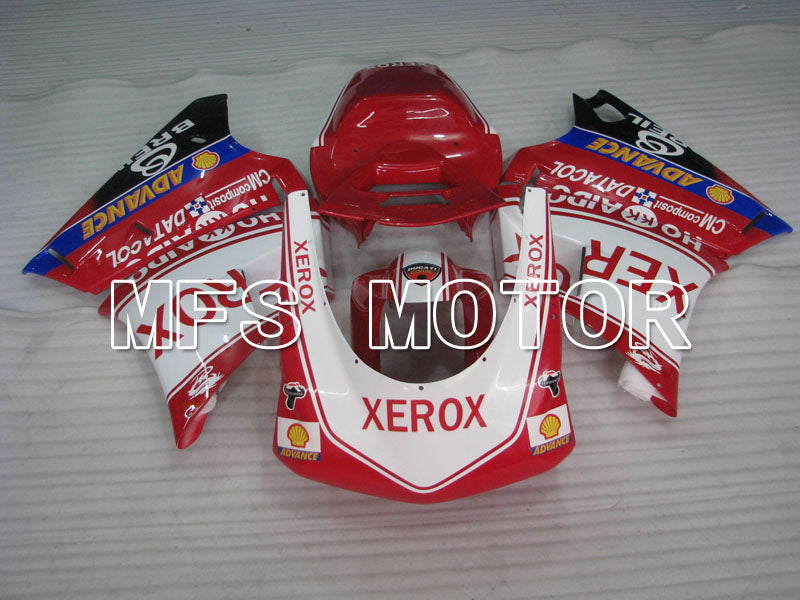 Ducati 748 / 998 / 996 1994-2002 Injection ABS Fairing - Xerox - Red White - MFS3987 - Fairings Kit