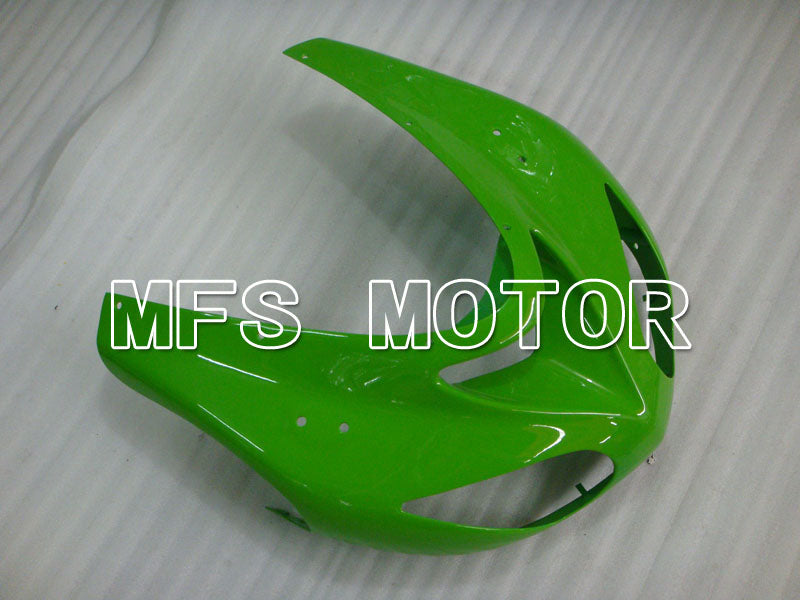 Kawasaki NINJA ZX10R 2006-2007 Injection ABS Fairing - Factory Style - Black Green - MFS3995 - Fairings Kit