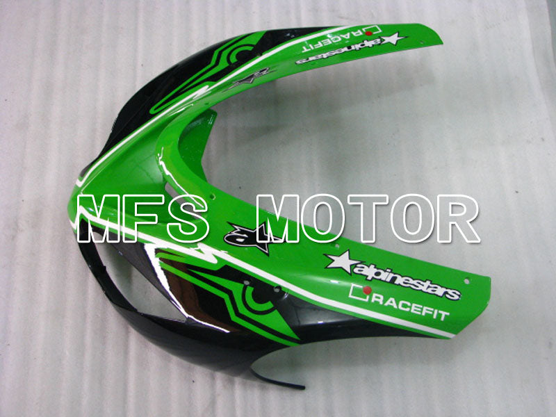 Kawasaki NINJA ZX10R 2006-2007 Injection ABS Fairing - Others - Black Green - MFS3996 - Fairings Kit
