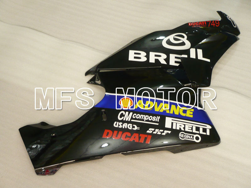 Ducati 749 / 999 2003-2004 Injection ABS Fairing - BREIL - White Black - MFS4001 - Fairings Kit