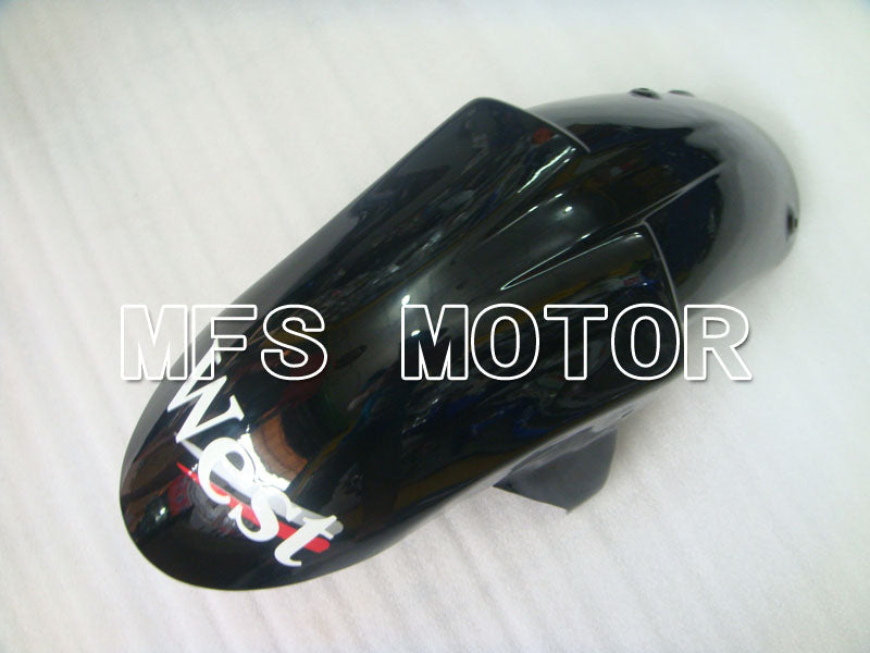 Kawasaki NINJA ZX10R 2006-2007 Injection ABS Fairing - West - Black White - MFS4012 - Fairings Kit