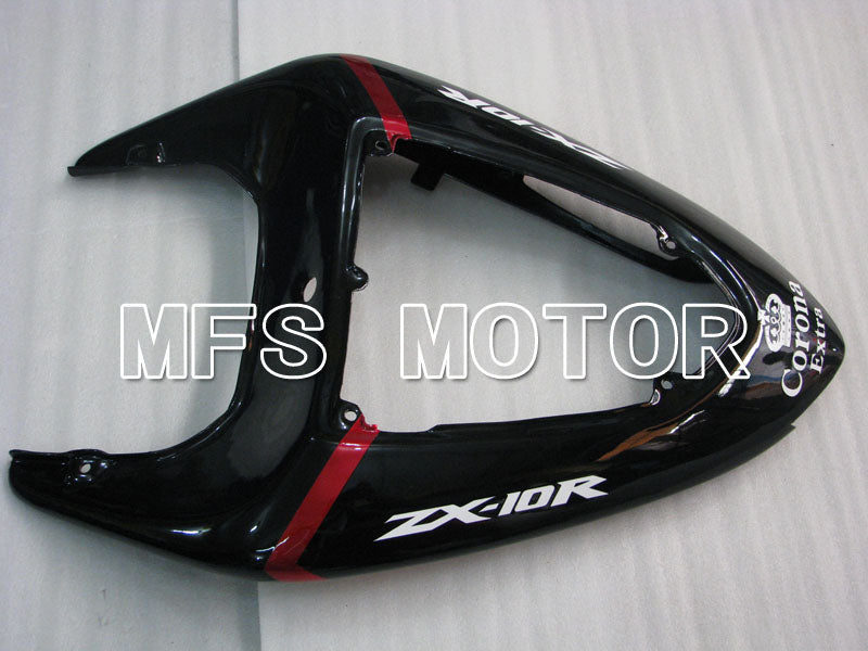Kawasaki NINJA ZX10R 2006-2007 Injection ABS Fairing - Corona - Black Red - MFS4023 - Fairings Kit