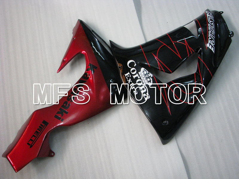 Kawasaki NINJA ZX10R 2006-2007 Injection ABS Fairing - Corona - Black Red - MFS4023 - Fairings Kit