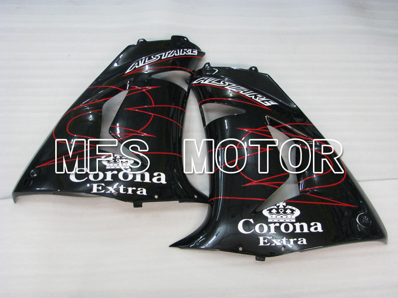 Kawasaki NINJA ZX10R 2006-2007 Injection ABS Fairing - Corona - Black Red - MFS4023 - Fairings Kit