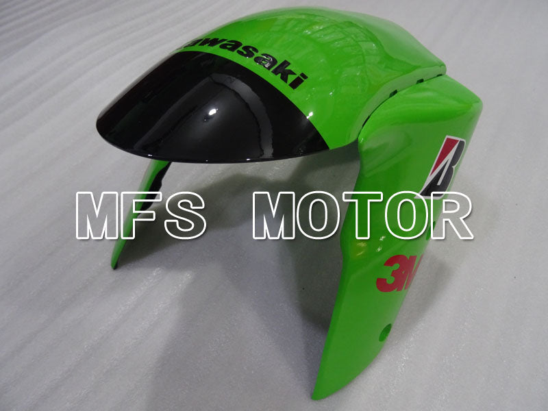 Kawasaki NINJA ZX10R 2006-2007 Injection ABS Fairing - Monster - Black Green - MFS4034 - Fairings Kit